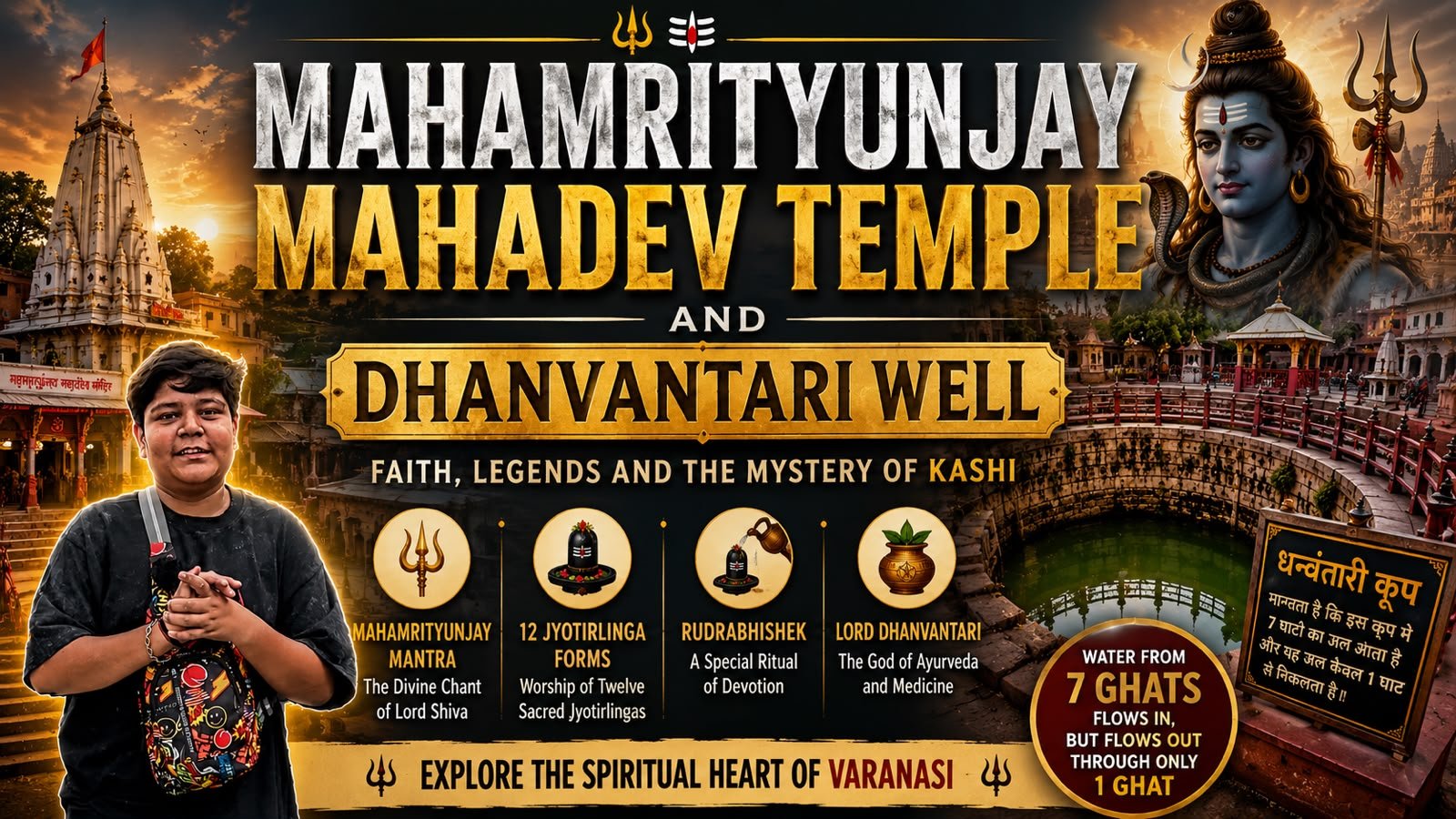 Mahamrityunjay Mahadev Temple and Dhanvantari Well, Kashi